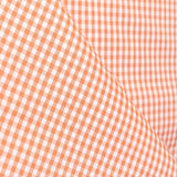 Tecido Xadrez Vichy Laranja 5mm - Ribes y Casals