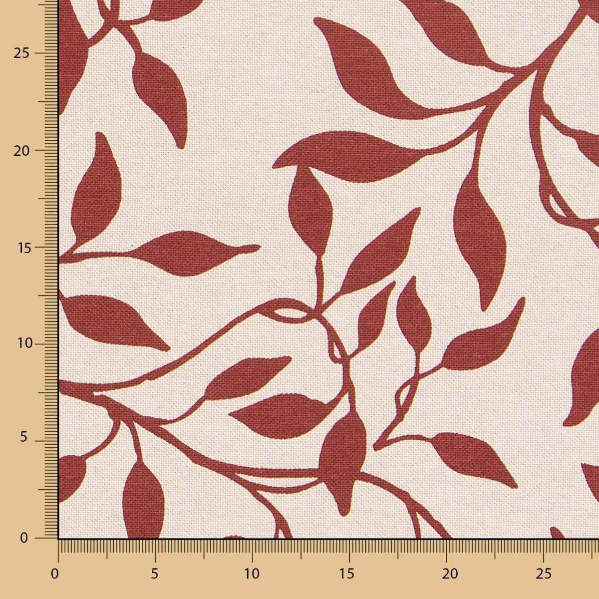 Culla Estampada Folhas Garnet - Ribes y Casals