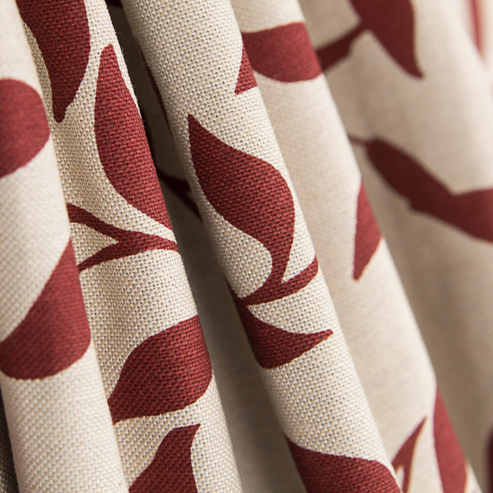 Culla Estampada Folhas Garnet - Ribes y Casals