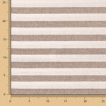 Loneta Rústica Listrada Maxi Castanho - Ribes y Casals