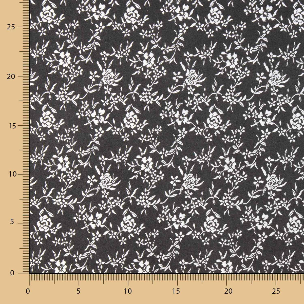 Damasco Mini Flor Prata - Ribes y Casals