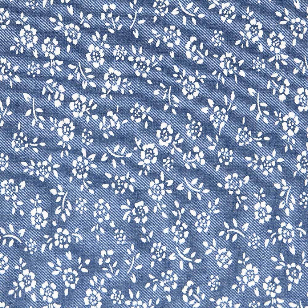 Denim Flores Azul Claro - Ribes y Casals