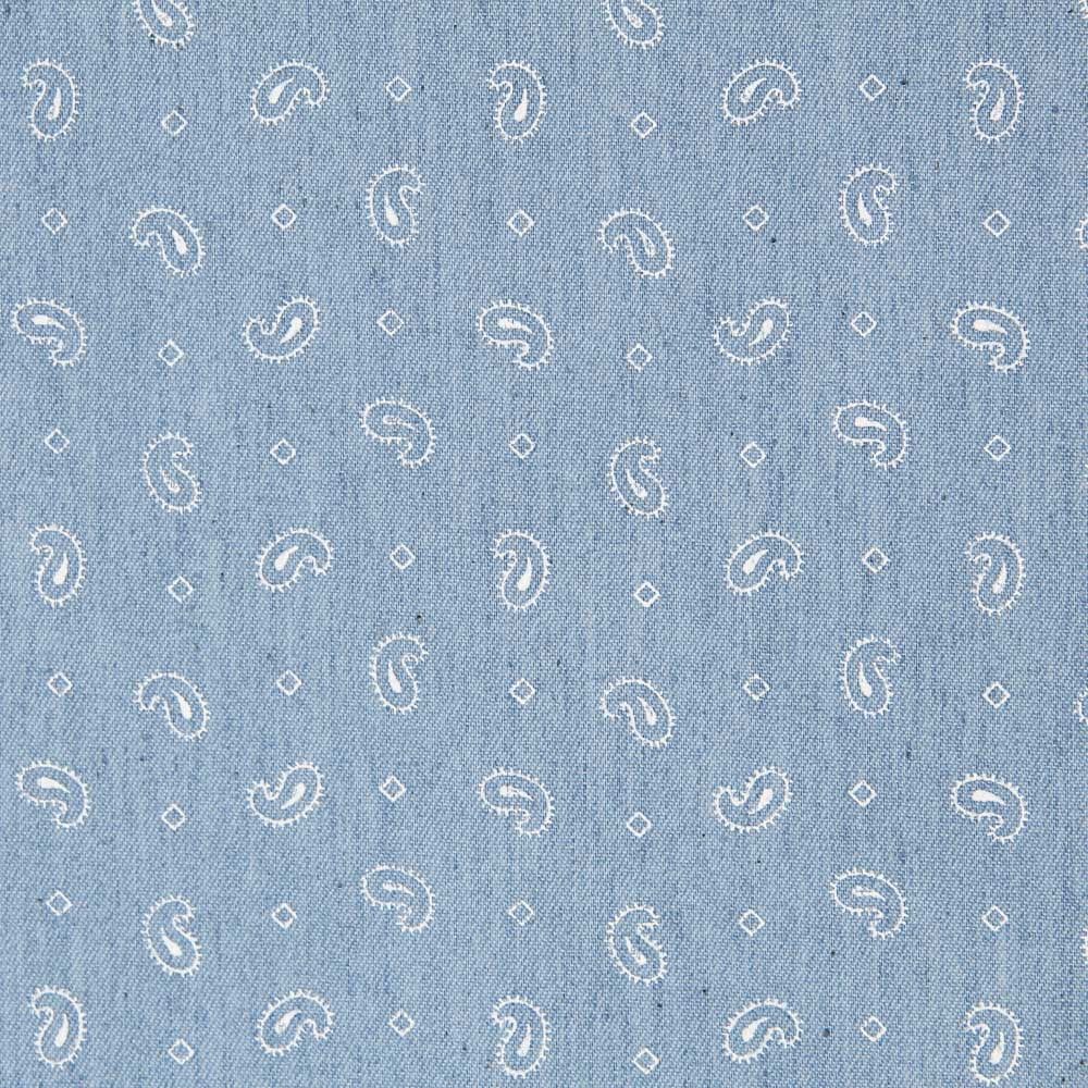 Denim Paisley Azul Claro - Ribes y Casals