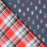 Tecido Denim Dupla-face Azul Escuro - Ribes y Casals