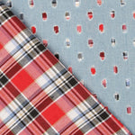 Tecido Denim Dupla-face Celeste - Ribes y Casals