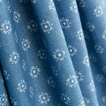 Denim Algodón Rombo Explosión - Ribes y Casals