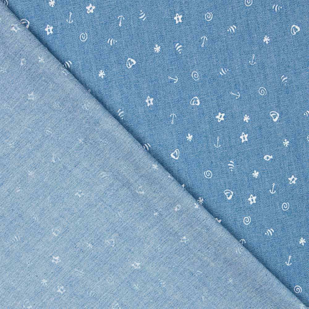 Denim Algodón In The Navy - Ribes y Casals