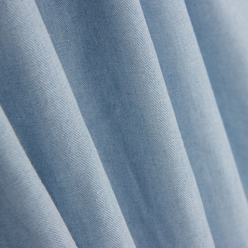 Retal Denim Camisería Azul Claro 90x150 cm - Ribes y Casals