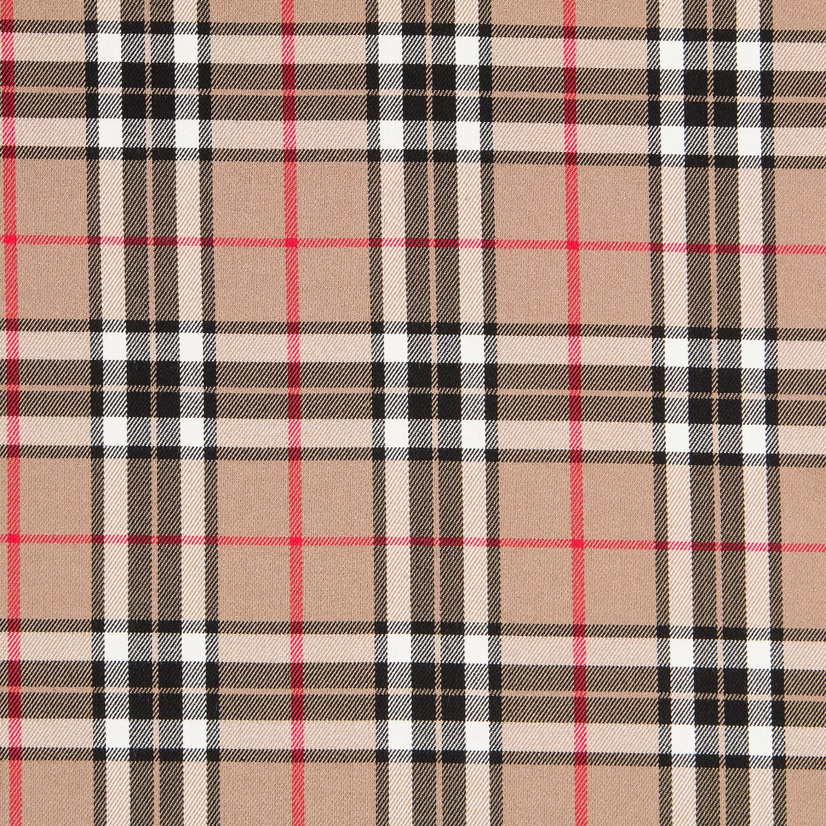 Dupla Face Quadrado Escocês Camel Camurça Camel - Ribes y Casals