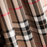 Dupla Face Quadrado Escocês Camel Camurça Camel - Ribes y Casals