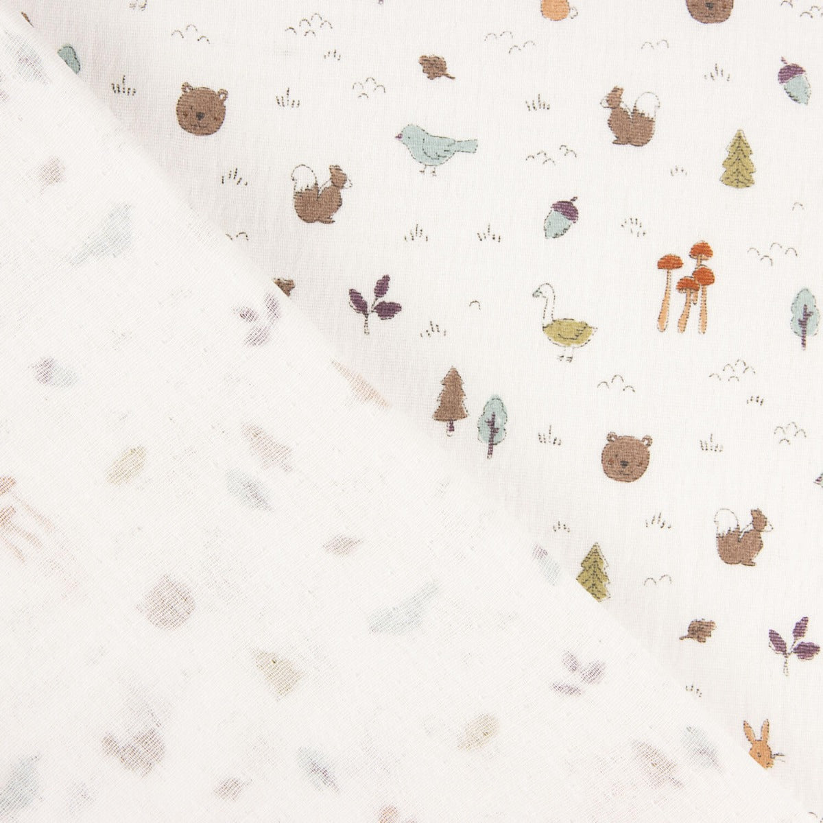 Dupla Gaze Algodão Animais - Ribes y Casals