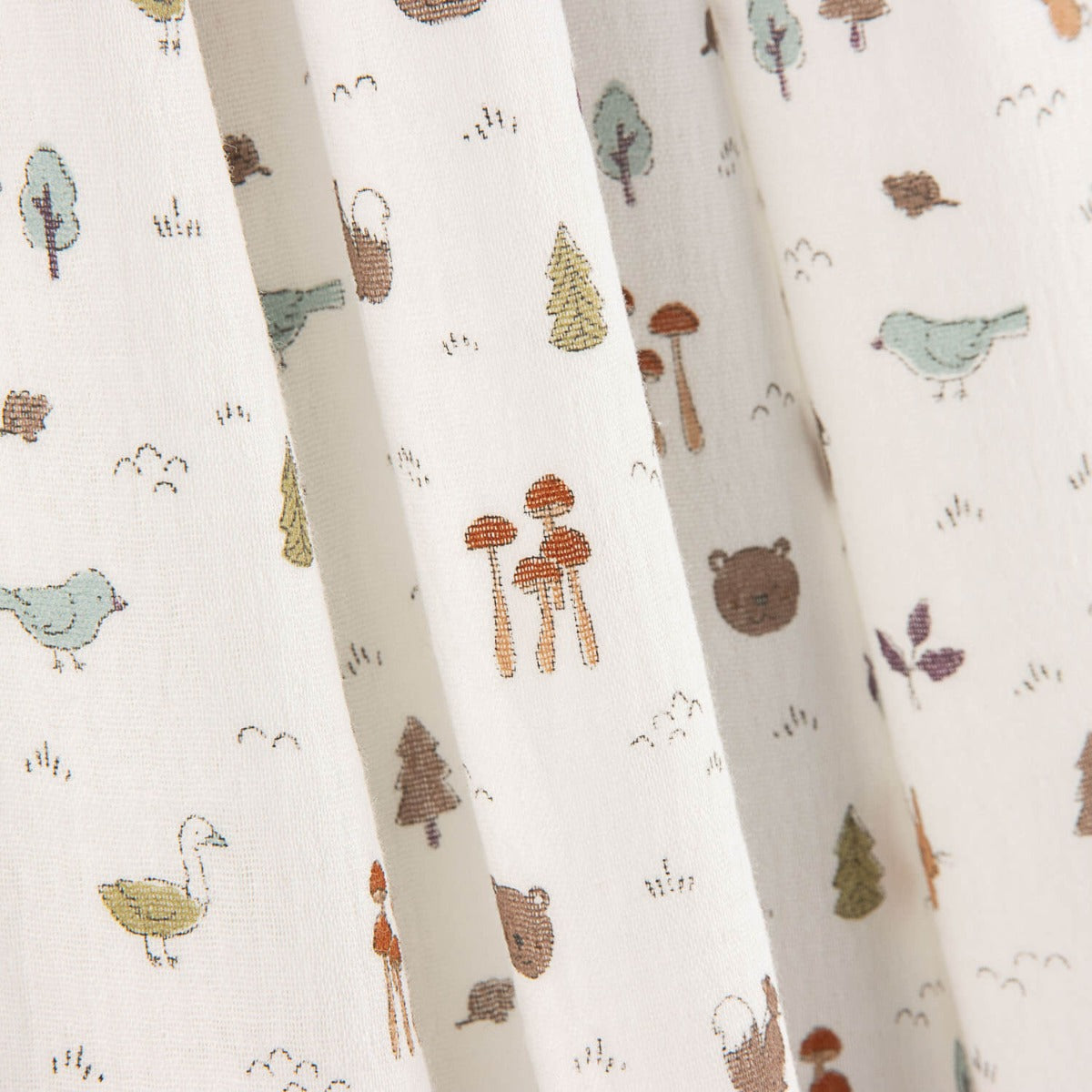 Dupla Gaze Algodão Animais - Ribes y Casals