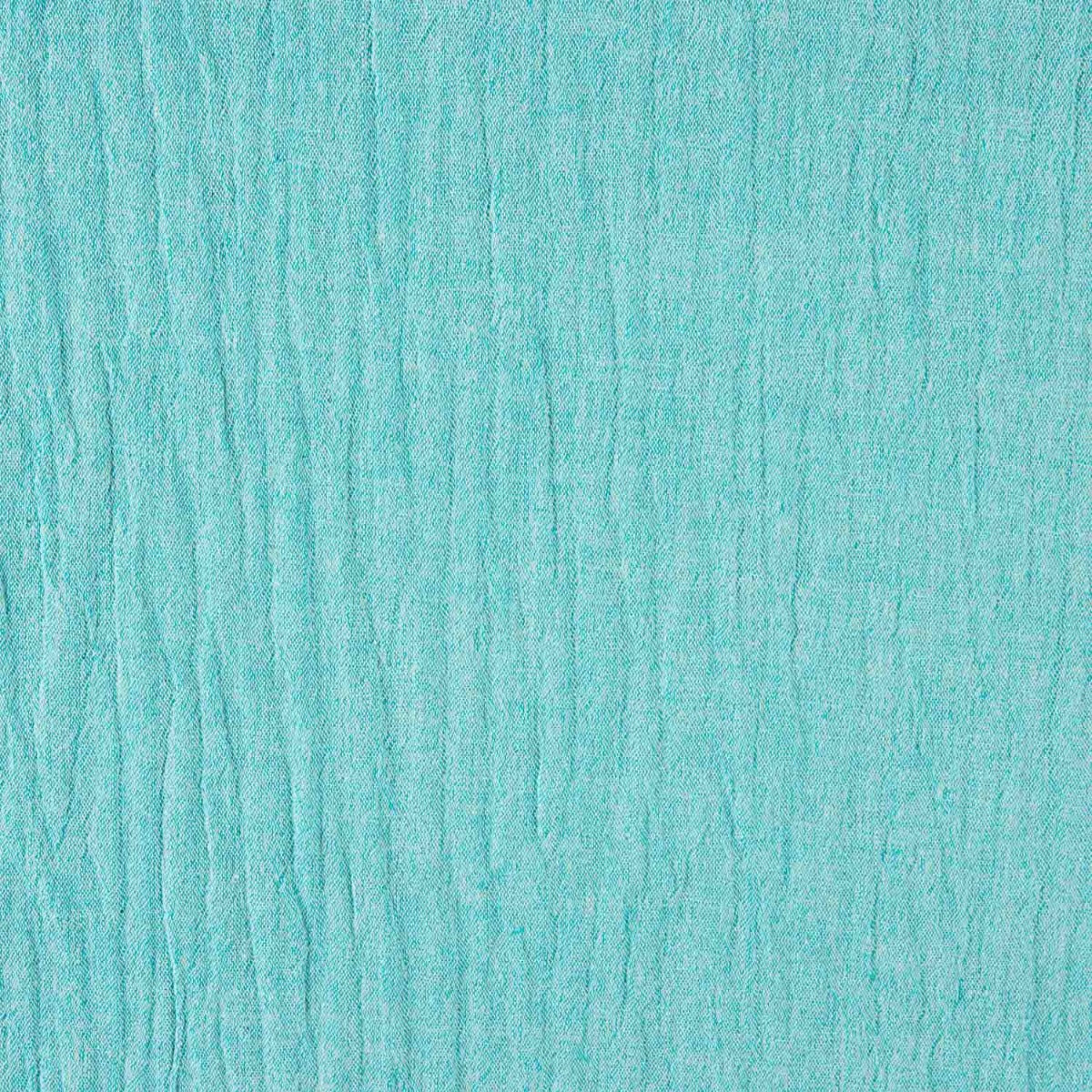 Doble Gasa Chambray Azul Turquesa - Ribes y Casals