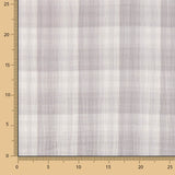 Dupla Gaze Vichy Reversível Cinza Claro - Ribes y Casals