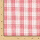 Dupla Gaze Vichy Reversível Rosa Maquilhagem - Ribes y Casals