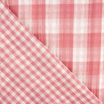 Dupla Gaze Vichy Reversível Rosa Maquilhagem - Ribes y Casals