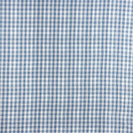 Retal Doble Gasa Vichy Reversible Azul 110x150cm - Ribes y Casals