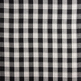 Dupla Gaze Vichy Reversível Preto - Ribes y Casals