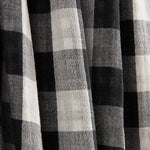 Dupla Gaze Vichy Reversível Preto - Ribes y Casals