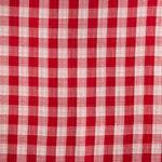 Dupla Gaze Vichy Reversível Vermelha - Ribes y Casals