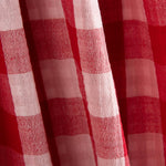 Dupla Gaze Vichy Reversível Vermelha - Ribes y Casals