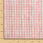 Dupla Gaze Vichy Reversível Rosa - Ribes y Casals