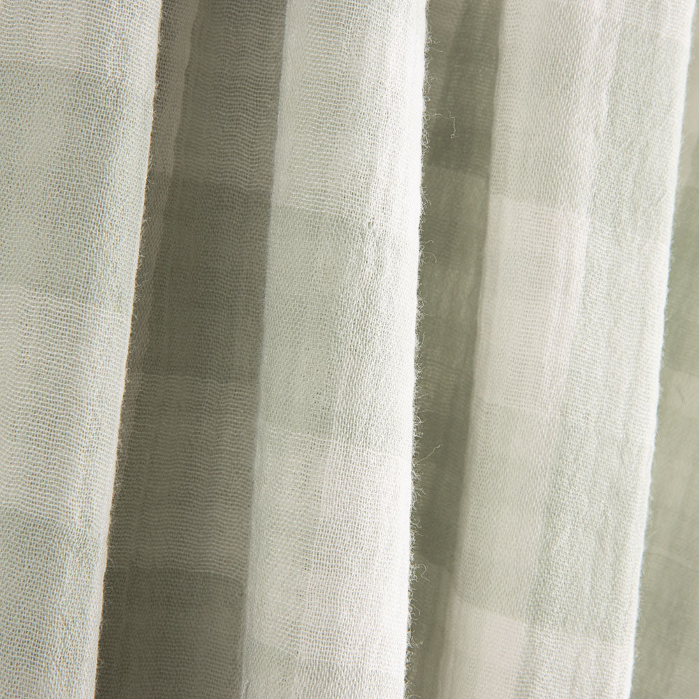 Dupla Gaze Vichy Reversivel Verde - Ribes y Casals