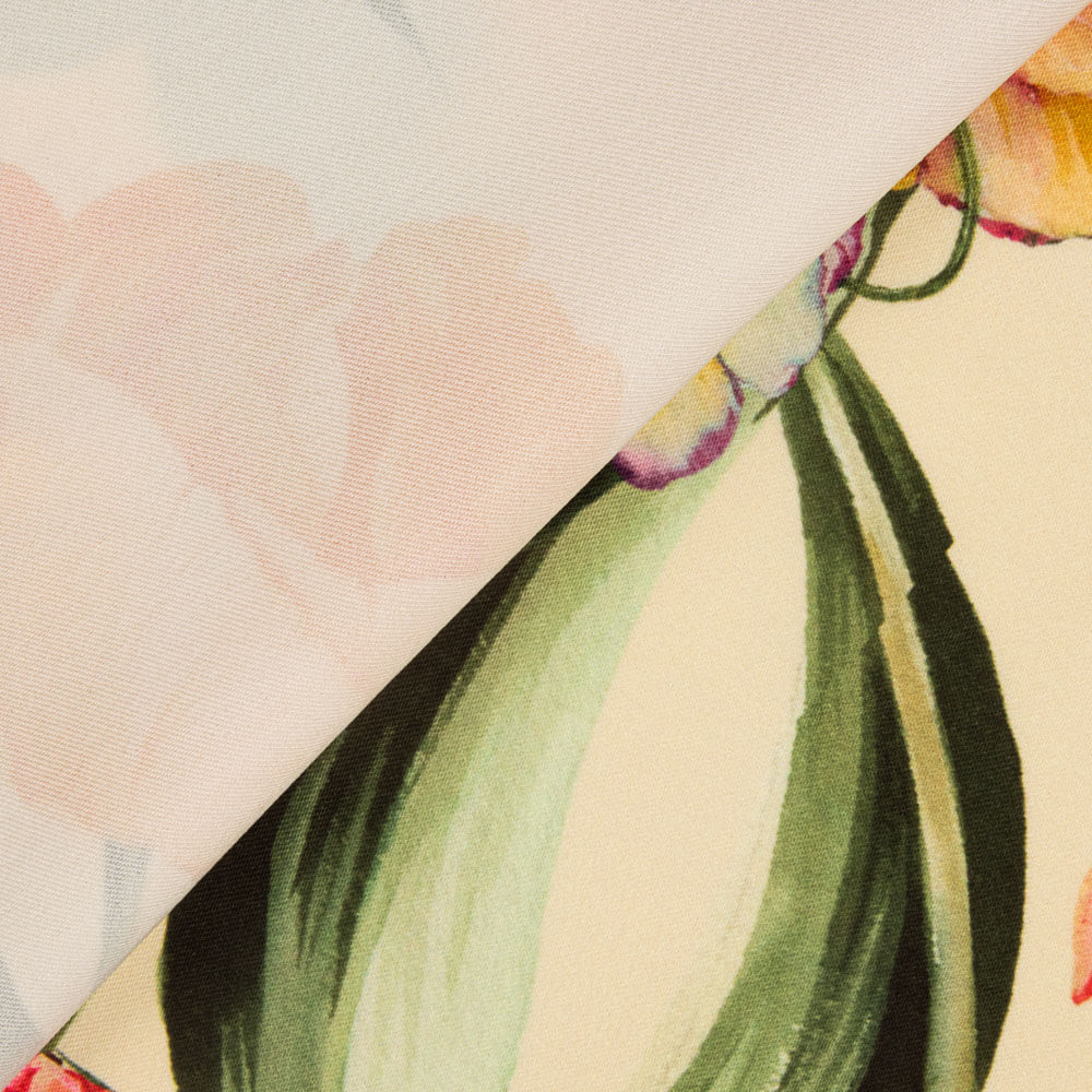 Casaco Elástico Tulipa Cru - Ribes y Casals