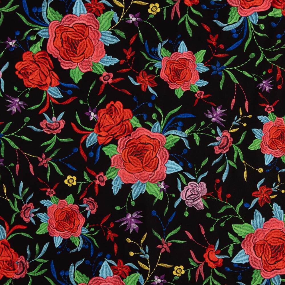 Casaco Elástico Manila Preto - Ribes y Casals