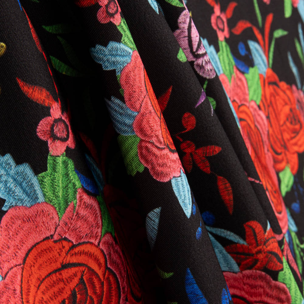 Casaco Elástico Manila Preto - Ribes y Casals