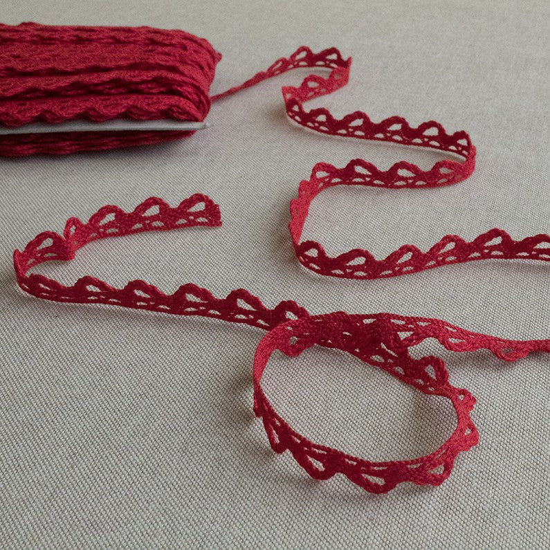Encaje Bolillo Blanco 45mm - Ribes y Casals