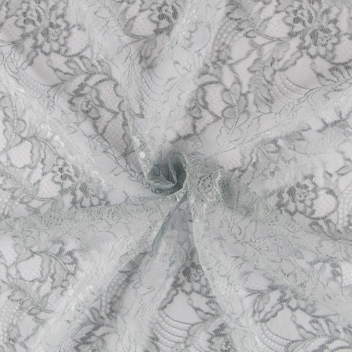 Renda Chantilly Cinza - Ribes y Casals