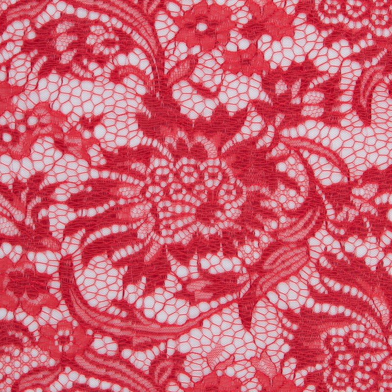 Renda Chantilly Encarnada - Ribes y Casals