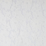 Renda Elástica Flores Branca - Ribes y Casals