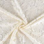 Renda Elástica Flores Branca - Ribes y Casals