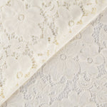 Renda Elástica Flores Branca - Ribes y Casals