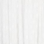 Renda Elástica Flores Branca - Ribes y Casals