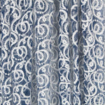 Tule Bordado Floral Borgonha - Ribes y Casals