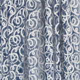 Tule Bordado Floral Borgonha - Ribes y Casals