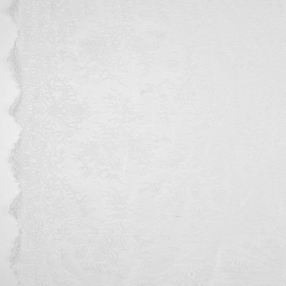 Renda Chantilly Branca - Ribes y Casals