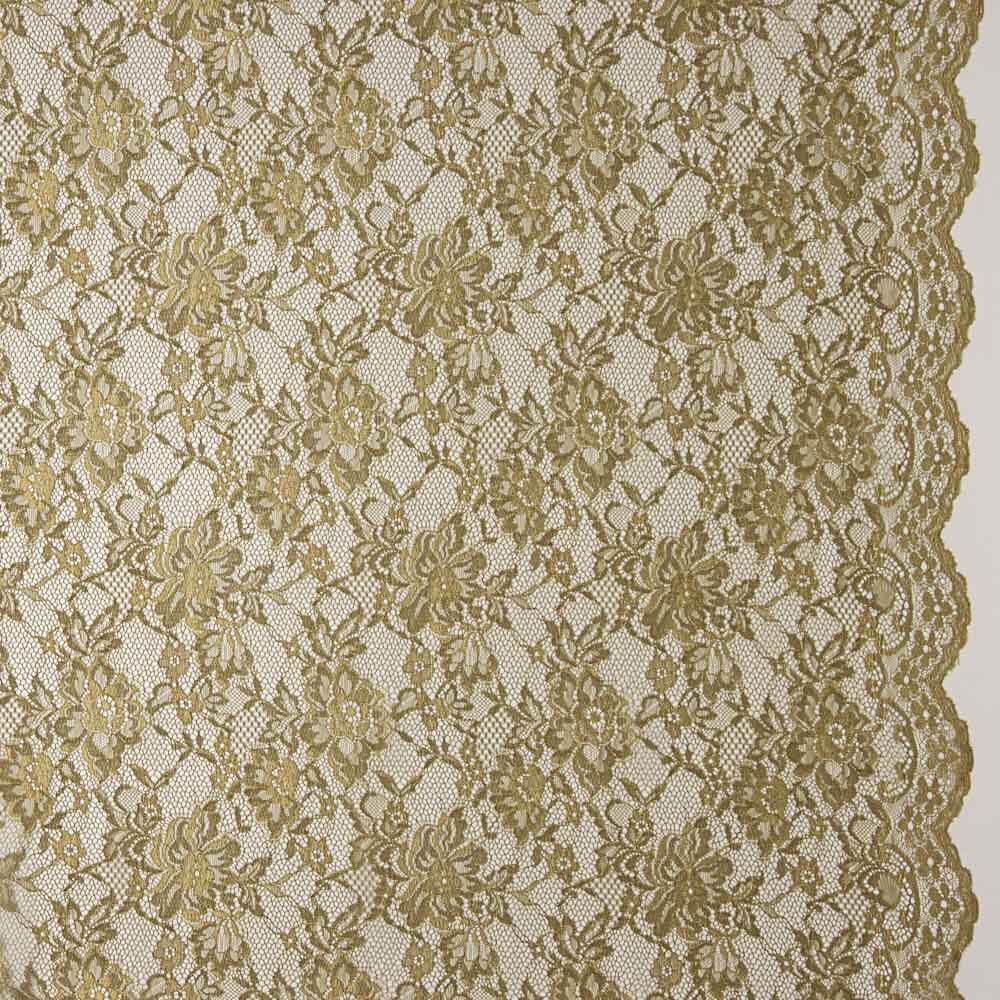 Renda Chantilly Ouro Velho - Ribes y Casals
