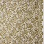 Renda Chantilly Ouro Velho - Ribes y Casals
