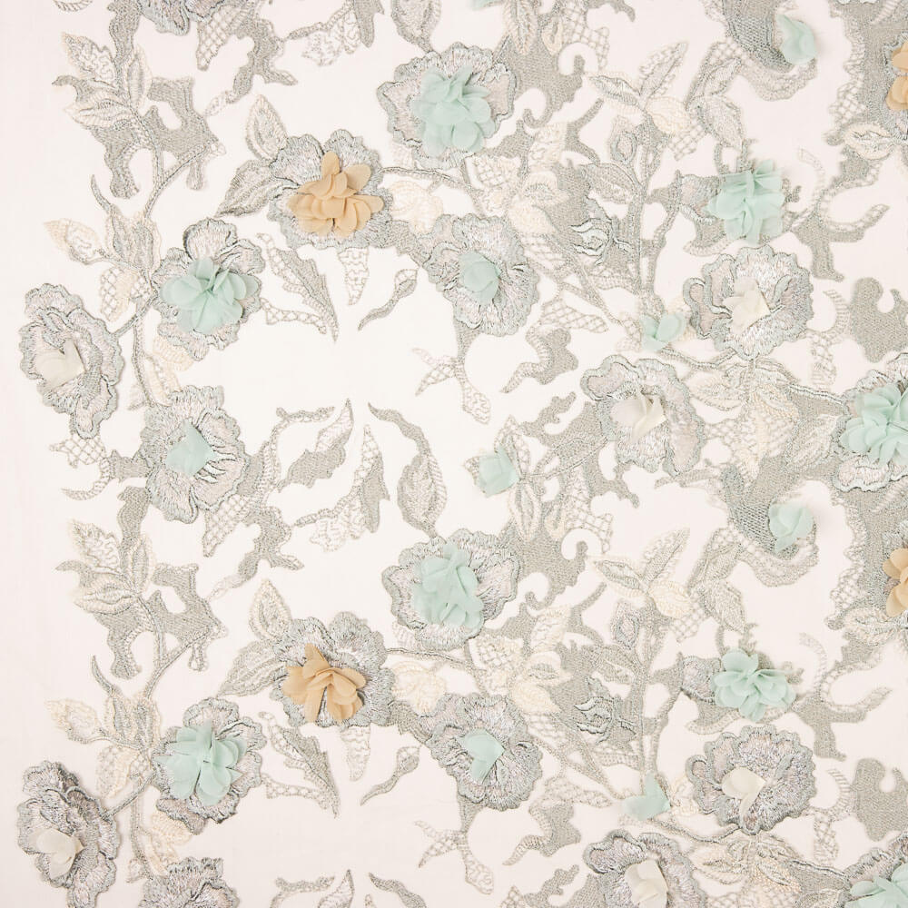 Renda Lurex Fantasia Nude - Ribes y Casals