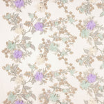 Retal Encaje Lurex Fantasía Verde Pálido 70x130 cm - Ribes y Casals