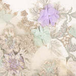 Renda Lurex Fantasia   Verde Pálido - Ribes y Casals