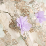 Renda Lurex Fantasia   Verde Pálido - Ribes y Casals