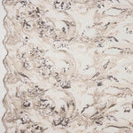 Retal Encaje Ramas Lentejuela Gris 200x130 cm - Ribes y Casals