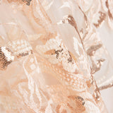 Renda  Lantejoulas Salmão - Ribes y Casals