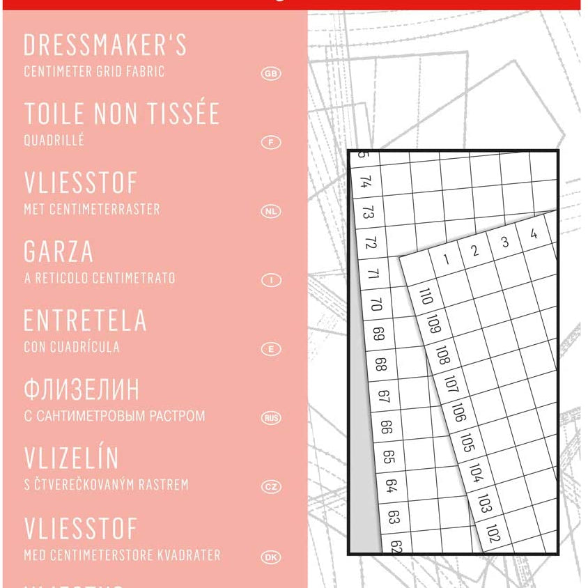 Papel de Tecido Burda 140 cm x 110 cm - Ribes y Casals