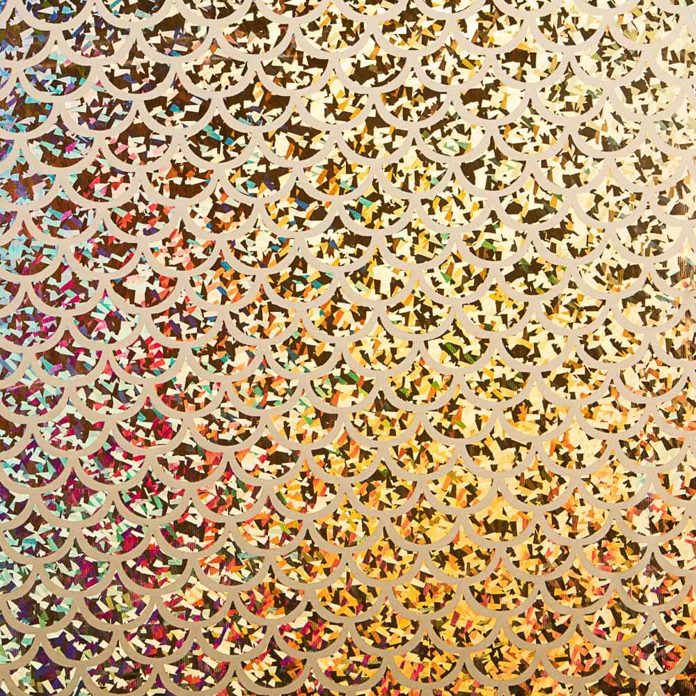 Foil Printed Hologram Ouro - Ribes y Casals